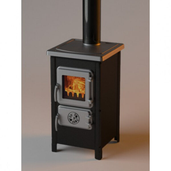 Poêle à Bois/charbon Happy 6kW – Image 2