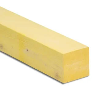 Poutre sapin (épicéa) traité – 200 x 200 mm, longueur 3 m, choix 1, classe 2