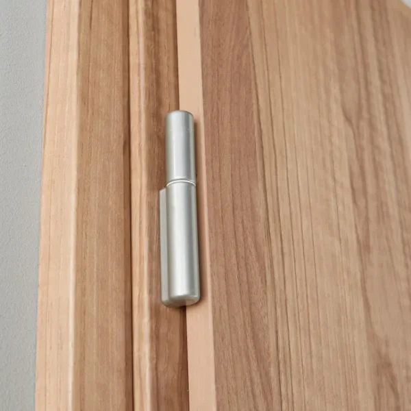 Bloc-Porte Rénovation Bois Noyer – H.204 x L.73 cm, Poussant Gauche – Image 6