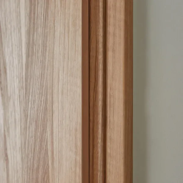 Bloc-Porte Rénovation Bois Noyer – H.204 x L.73 cm, Poussant Gauche – Image 7