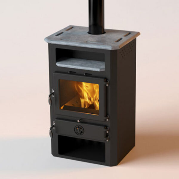 Poêle à Bois/Charbon Hydro Thermo In 19kW – Image 2