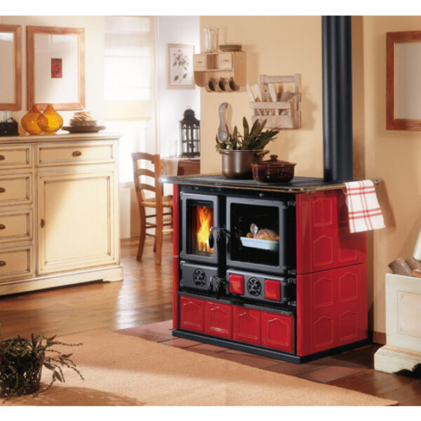 Cuisinière à Bois Rosa 4.0 Maiolica 8kW – Image 4