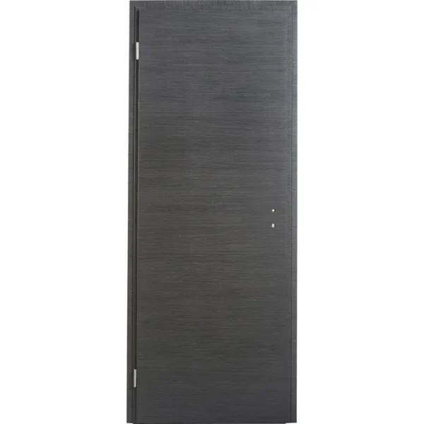 Bloc-Porte Rénovation MDF London Gris 204×73 cm, Poussant Gauche – Image 3