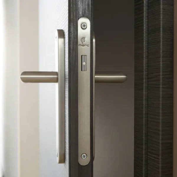 Bloc-Porte Rénovation MDF London Gris 204×73 cm, Poussant Gauche – Image 6