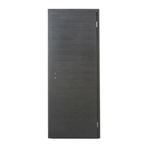 Bloc-Porte Rénovation MDF London – Gris – H.204 x L.83 cm, Poussant Droit