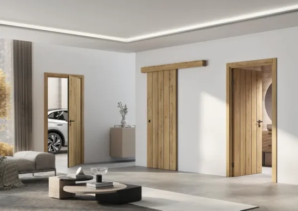 Bloc-porte Isothermique MDF Palma – H.204 x L.83 cm, Réversible – Image 3