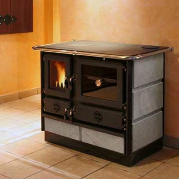 Cuisinière à Bois / Charbon Bouilleur Thermo Magnum Pierre Ollaire 14.3kW – Image 3