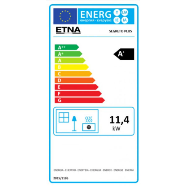 Poêle à granulés Segreto Plus étanche 12kW – Image 7