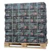 Briquettes de lignite en paquet palette