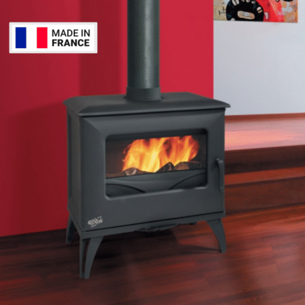 Poêle à bois Cube Godin 6.5kW – Image 2