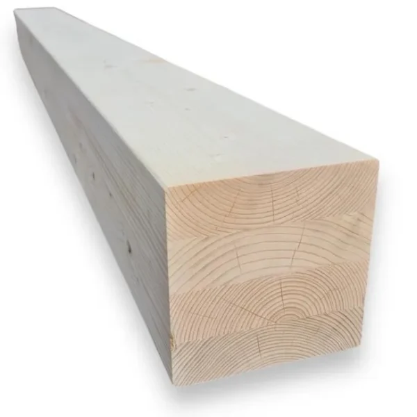 Poutre en bois de sapin lamellé – 100 x 100 x 2100 mm – Image 4