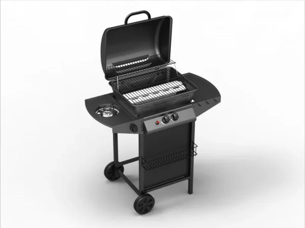Nario – Barbecue gaz 2 + 1 bruleurs avec ustensiles – Image 8