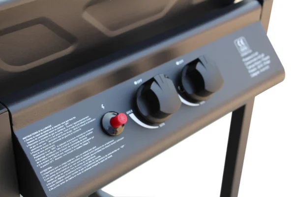 Sailetto – Barbecue à gaz 2 bruleurs avec ustensiles offerts – Image 4