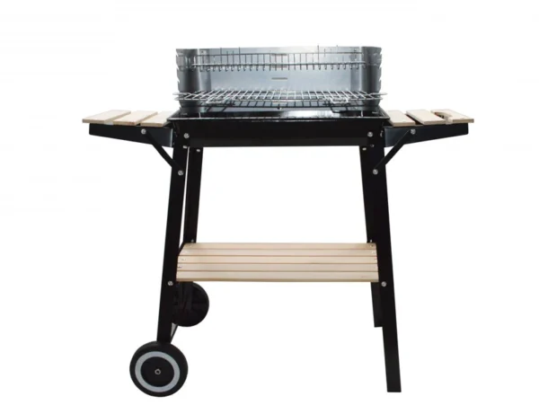 Barbecue mobile au charbon de bois 48 x 28 cm TABARANO – Image 7