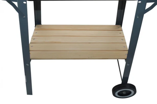 Barbecue mobile au charbon de bois 48 x 28 cm TABARANO – Image 5