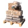 Palette d’essai – Briquettes de bois mixtes