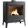 Poêle à bois en fonte « Kazan » 9 kW – Anthracite