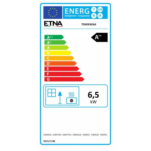Poêle à granulés silencieux étanche Tendenza 6kW – Image 9